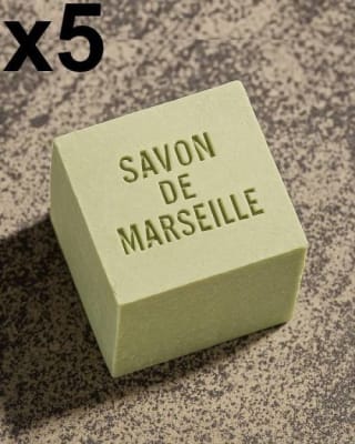 5 Savons de Marseille Antique en Vrac à 12€