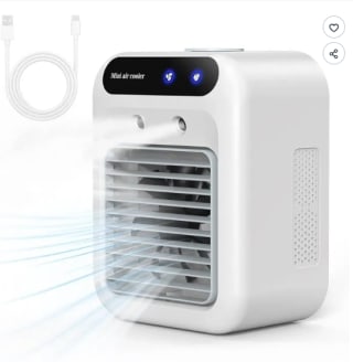 Climatiseur Mobile Silencieux 500 ml 2 Vitesses à 22,97€