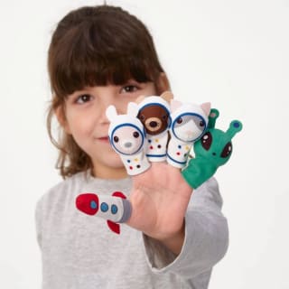 IKEA AFTONSPARV Set 5 Marionetas Dedo Espacial por 4,99€