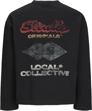 JACK & JONES sweatshirt voor heren met print op de rug voor €13,73 bij Amazon DE