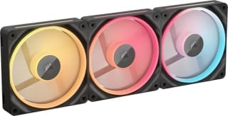 CORSAIR iCUE Link LX120-R RGB 120mm Ventilador Inverso PWM – Kit de Triple Ventilador