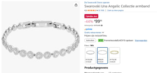 Swarovski Angelic Armband voor €89,95 dmv code bij Amazon