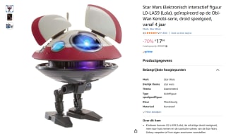 Star Wars Elektronisch interactief figuur L0-LA59 voor €17,99 bij Amazon