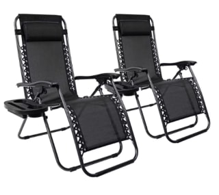 T-LoVendo Pack 2 Tumbonas o Sillas de Exterior Plegables para jardín por 52.95€