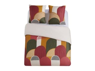 Parure de lit Housse + 1 taie 140x200 cm DOME pour 3,90€ chez Conforama