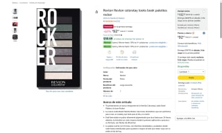 Paleta Sombras Revlon por $92 | Oferta Amazon