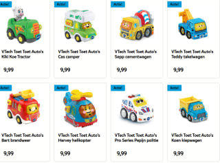 Toet Toet Auto's voor €10 bij Intertoys