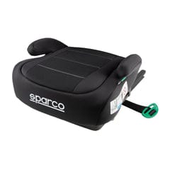 Sparco Alzador Infantil de Asiento de Coche Negro y Gris i-Size para 125/150