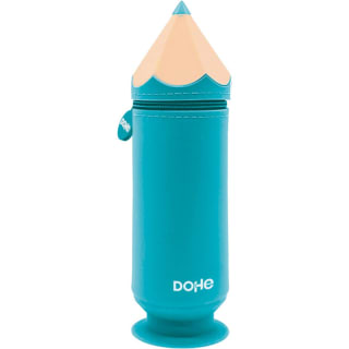 DOHE 51963 Estuche Escolar de Silicona con Forma de Lápiz y Ventosa 6,8x20 cm a 1.99€