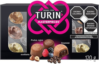 Turin Masterpieces 12 Bombones 120g por $90 | Amazon