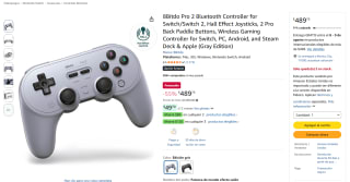 Control Inalámbrico 8Bitdo Pro 2 por $490 | Oferta Amazon