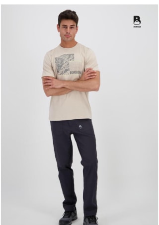 Camiseta de Trekking para Hombre Boriken por 5.99€