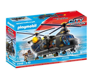 Playmobil City Action 71149 Fuerzas Especiales Helicóptero Banana por 51,75€
