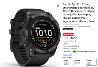 Garmin epix Pro Gen 2 Standard Edition voor €465,59 bij Amazon