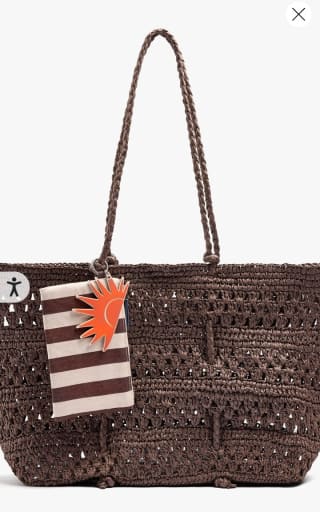 Parfois Bolso shopper trenzado por 19.99€.