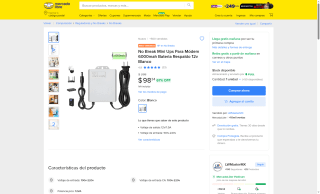 No Break Mini Ups 6000mah por $98 | Mercado Libre