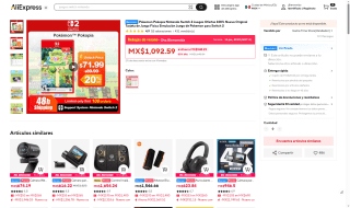 Pokemon Pokopia Nintendo Switch por $1,013 | AliExpress