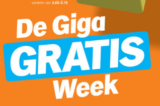 GIGA Gratis week bij AH met heel veel producten 2+3 gratis