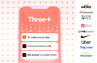 2 Cineworld Tickets via Three+ Rewards – £6