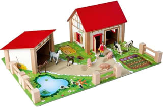 Eichhorn - houten boerderij voor €15,24 bij Amazon