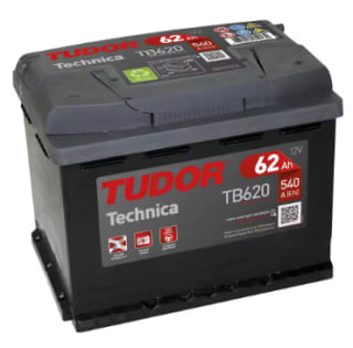 Batería Tudor TB620 62.0 H5 para Vehículos Alta Capacidad por 47,19€