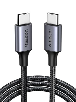 UGREEN Cable USB C 60W PD 3.0, Tipo C Carga Rápida Nylon Compatible iPhone por 5,53€