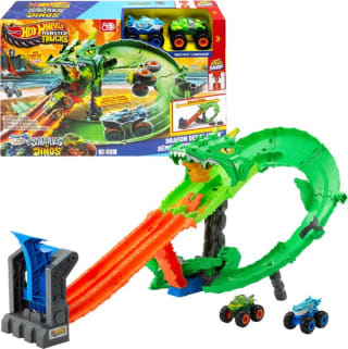 Hot Wheels Monster Trucks Dragon Demolition racebaan voor €19,95 bij Bol