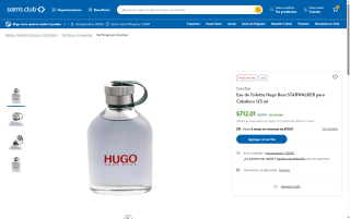 Perfume Hugo Boss Starwalker 125ml por $712 | Sam's Club