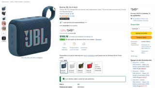 Parlante JBL Go 4 Bocina Portátil por $550 en Amazon