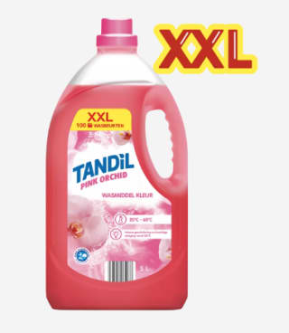 Wasmiddel (100 wasbeurten) voor €8,99 bij Aldi