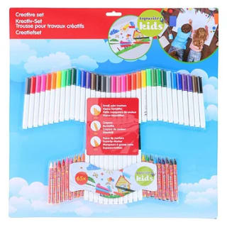 Knutselspullenpakket, 65dlg. voor €7,50 bij Lobbes