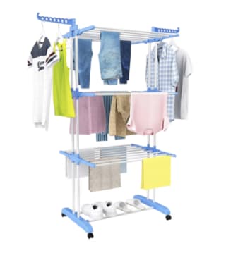 Tendedero Plegable Mikomika de Acero Inoxidable para Ropa por 13.32€