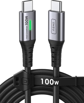 INIU USB C naar USB C Kabel [100W/2M] voor €5,15 bij Amazon