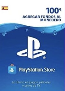 Tarjeta Playstation Network de 100€ por 82,12€