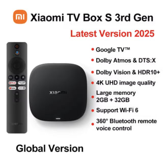 Xiaomi TV Box S (3.ª Generación - Modelo 2026) por 39,03€