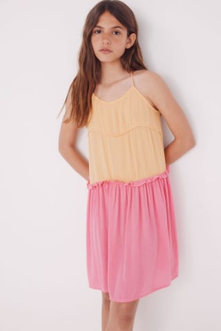 Vestido de tirantes bicolor para Niña Springfield Kids por 5.49€