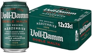 24 latas Voll-Damm Cerveza Doble Malta por 14.28€