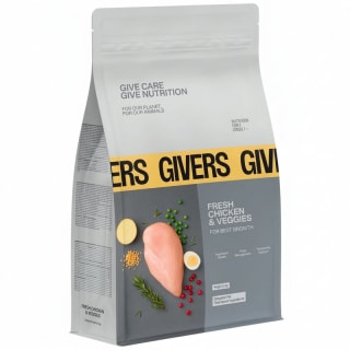 Givers Pienso para Gatitos con Pollo Fresco y Vegetales 3 kg por 1.99€