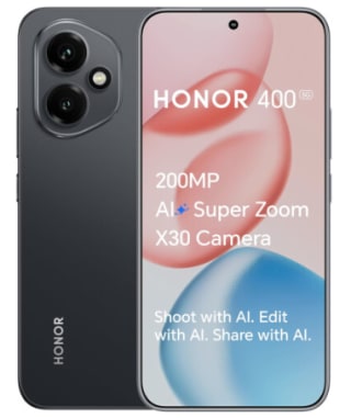 Honor 400 5G Dual + eSIM 256 GB (12 GB RAM) voor €€262,35 dmv code bij Aliexpress