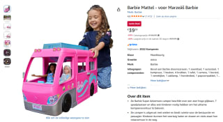 Barbie Super Adventure camper voor €39,29 bij Amazon BE