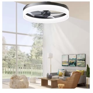 Ventilador inteligente moderno con luces de invierno regulable infinita por 42,51€