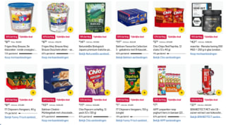 50% korting op veel eten & drinken bij Amazon