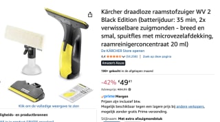 Kärcher - Window Vac ruitenreiniger voor €49,41 bij Amazon