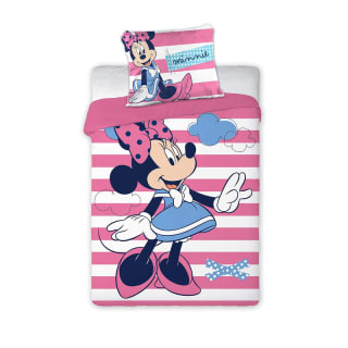 Juego de Cuna para Bebé Minnie, Funda Nórdica y Funda de Almohada, por 9.99€