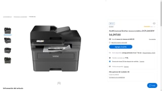 Impresora Brother DCPL2660DW por $3,752 | Oferta Walmart