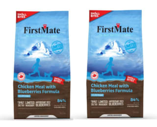 2 x FirstMate Alimento seco para perros sin cereales, pollo, arándano, 1,81 kg a 3.9€