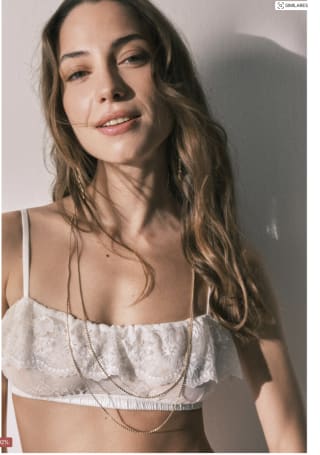 Women'secret pack de 2 sujetadores top de encaje blanco por 3,38€