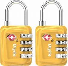 Go Travel TSA Approved 3-Digit Luggage Padlocks 2 Pack for £2.95 at John Lewis