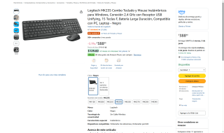 Combo Logitech MK235 Mouse y Teclado por $389 | Oferta Amazon