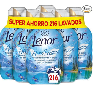 6x Lenor Aire Fresco Suavizante Para Ropa Frescor Alpino 36 Lavados 15.19€ (c.r.)